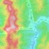 新興村地形图、海拔、地势