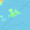 Δήμος Μυκόνου地形图、海拔、地势