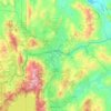 Truckee River地形图、海拔、地势