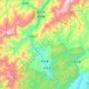 灵关镇地形图、海拔、地势