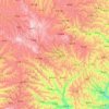 通渭县地形图、海拔、地势