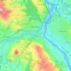 Lake Oswego地形图、海拔、地势