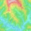 San Colombano Certenoli地形图、海拔、地势