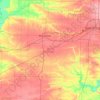 Warren County地形图、海拔、地势