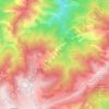 Py地形图、海拔、地势