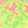 阿扎乡地形图、海拔、地势