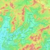 翁源县地形图、海拔、地势