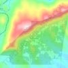 Baltimore地形图、海拔、地势
