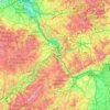 Koblenz地形图、海拔、地势