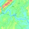 赵化镇地形图、海拔、地势
