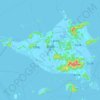 岱山岛地形图、海拔、地势