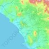 钱凯地形图、海拔、地势