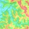 寶山村地形图、海拔、地势