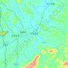 永丰街道地形图、海拔、地势