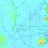 八步街道地形图、海拔、地势