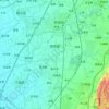 柳營區地形图、海拔、地势