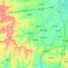 长子县地形图、海拔、地势