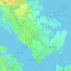 Newport News地形图、海拔、地势