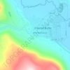 Crested Butte地形图、海拔、地势
