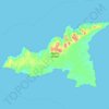 Agattu Island地形图、海拔、地势