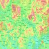 贺州市地形图、海拔、地势