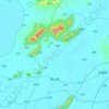 蜀山镇地形图、海拔、地势