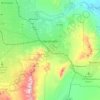 Henderson地形图、海拔、地势