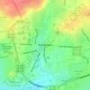 Newtown地形图、海拔、地势