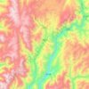 茨巫乡地形图、海拔、地势