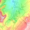 塞伊达地形图、海拔、地势