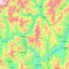 米易县地形图、海拔、地势