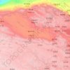 海西蒙古族藏族自治州地形图、海拔、地势
