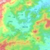 园庄镇地形图、海拔、地势