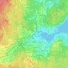 Gävle地形图、海拔、地势