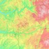 洛特省地形图、海拔、地势