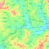 松村镇地形图、海拔、地势