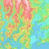 Brisbane Water National Park地形图、海拔、地势