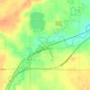 Russell地形图、海拔、地势