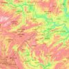纳雍县地形图、海拔、地势