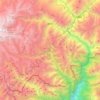 拉郊乡地形图、海拔、地势