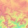 贡当乡地形图、海拔、地势