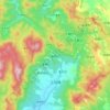 上饶镇地形图、海拔、地势