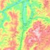 款庄镇地形图、海拔、地势