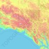 克卢恩/兰格尔-圣伊莱亚斯/冰川湾/塔琴希尼-阿尔塞克地形图、海拔、地势