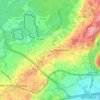 Short Hills地形图、海拔、地势