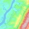 燕山乡地形图、海拔、地势