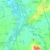 Sarstedt地形图、海拔、地势