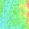 歸仁區地形图、海拔、地势
