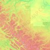 Area D (Kiskatinaw Valley)地形图、海拔、地势