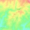 Sylvania地形图、海拔、地势